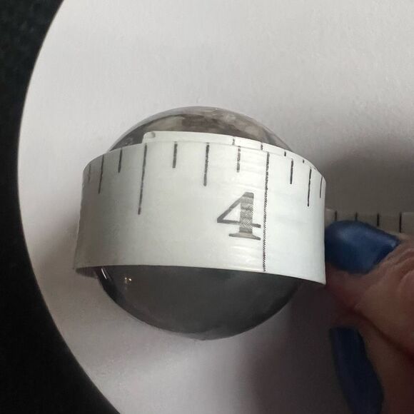 Volcano Agate Sphere UV Reactive (#3) - Picture 10 of 12